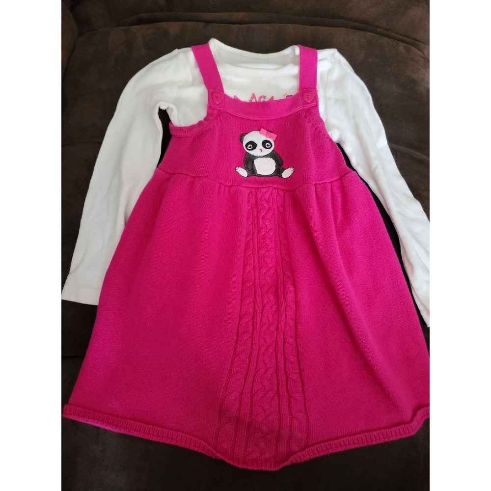 Gymboree‎ panda academy top size 5 jumper dress size 5t